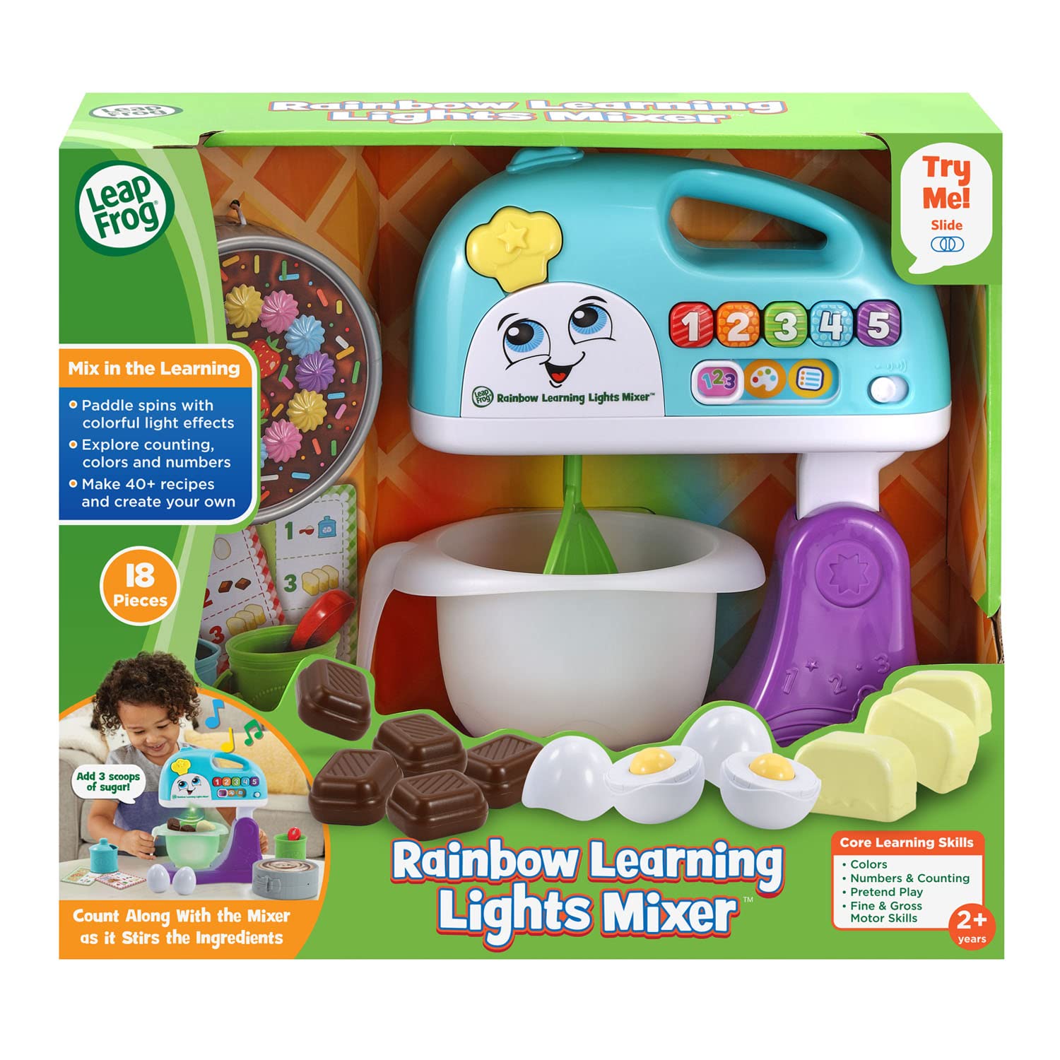 LeapFrog Rainbow Learning Lights Mixer Medium