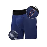 Elite Ball Pouch Underwear for Men w/fly, Patented Ball Pouch Design, Performance Fabric, No Ride Up Legs