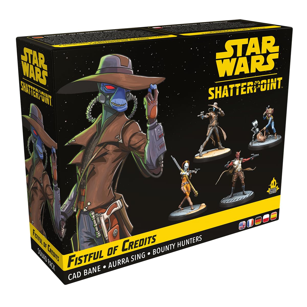 Atomic Mass Games Star Wars Shatterpoint Fistful of Credits Squad Pack - Tabletop Miniatures Game, Strategy Game for Kids and Adults, Ages 14+, 2 Players, 90 Minute Playtime, Made