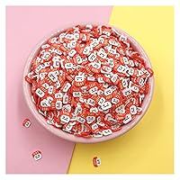 NIANTU10 100g 5mm Doll Slices Polymer Clay Sprinkles for Crystal Mud Filling Material DIY Scrapbook Crafts Making Nail Art Decor Gift