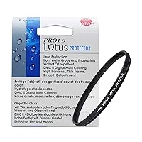 Kenko Camera Lens Protector PRO1D Lotus Protector 62mm, Multicoated, Water-Repellent, Low-Profile, 399347
