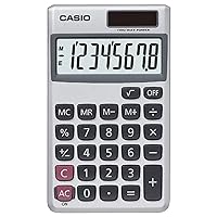 Casio SL-300SV Solar Powered Standard Function Calculator