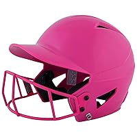 CHAMPRO HX Rookie Fastpitch Softball Batting Helmet with Facemask for Youth and Adults of All Ages