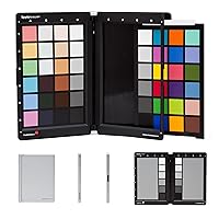 Datacolor Spyder Checkr – Color calibration tool for cameras. Ensure accurate, consistent color with varied cameras/light. Has 48 target colors + grey card for in-camera white balance