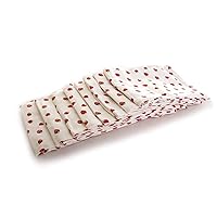 100% Cotton Strawberry Hand Towel- Kitchen Dish Towel- Tea Towel - Flour Sack Towel (Set of 4)