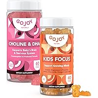Kids Focus + Choline & DHA Gummies Bundle - Support for Growing Minds