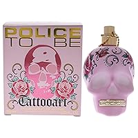 To Be Tattooart For Woman - Fragrance For Women - Floral Fruity Gourmand Scent - Creamy Sandalwood And A Powdery-Sweet Marshmallow Accord - Eye-Catching Skull Bottle - 2.5 Oz EDP Spray