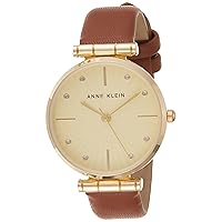 Anne Klein Women's Glitter Accented Strap Watch