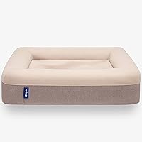 Casper Dog Bed, Plush Memory Foam, Small, Sand