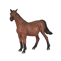 MOJO Arabian Mare in Foal Realistic Horse Toy Replica Hand Painted Figurine