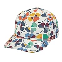 Baseball Caps Colorful Brushstrokes Candy Multicolored Dad Hats Adjustable Outdoor Sport Casual Hat for Women Men