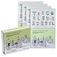 [Too Cool for School] Dear Brachiosaurus Blotting Paper [50 sheets w/Puff and Mirror] + 4 Refills [Total: 200 sheets w/ 4 replacement Puffs]