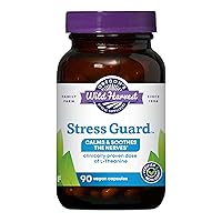 Oregon's Wild Harvest, Stress Guard, L-Theanine Supplement for Natural Relief, 90 Capsules