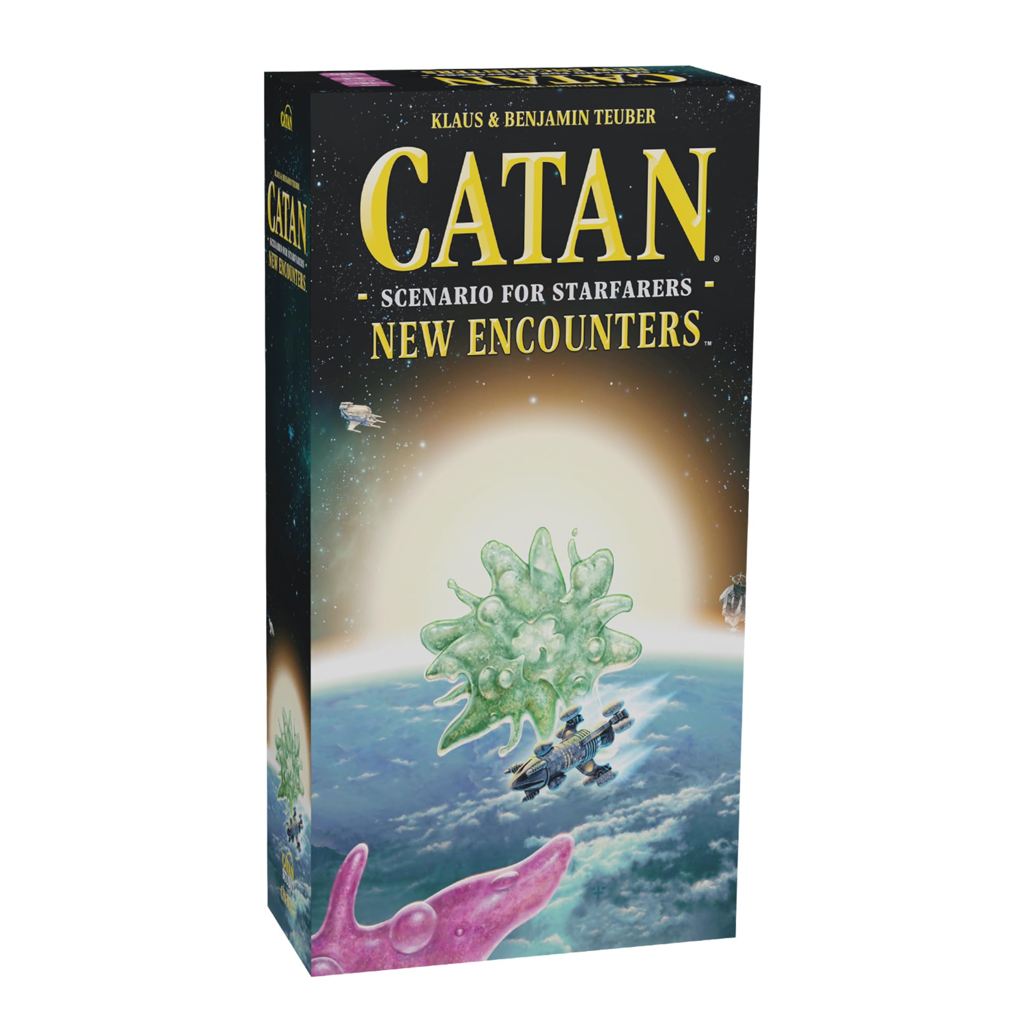 CATAN Starfarers New Encounters Scenario Expansion - Build Your Legacy in Space! Strategy Game for Kids and Adults, Ages 14+, 3-4 Players, 120-150 Minute Playtime, Made by CATAN Studio