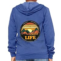 Scout Life Kids' Full-Zip Hoodie - Landscape Hooded Sweatshirt - Mountain Kids' Hoodie