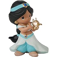 Disney Princess Jasmine Figurine | You Bring The Magic | Disney Jasmine Bisque Porcelain Figurine | Disney Decor | Hand-Painted