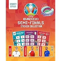 Sporty Style! - Euro 2020 Semi-Finals Sticker Collection: European Football Championship Highlight Containing Stickers, Fixtures, Mascots And Famous Top Players For All Fans Of Kids, Teens, Adults