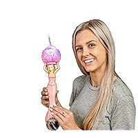 14 Inches Light Up Mermaid Bubble Wand Bubble Solution Included