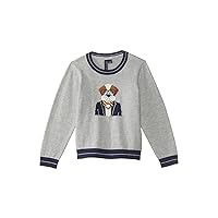 Janie and Jack Boy's Bulldog Sweater (Toddler/Little Kids/Big Kids)