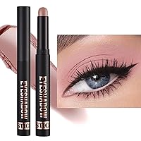 Eyeshadow Pencil Smooth Matte Cream Eyeshadow Stick, High Pigmented Long Lasting Waterproof Eye Shadow Pencil Makeup, Hypoallergenic Eyeshadow Highlighter Stick Eye Liner (11#)
