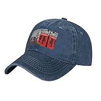 England UK London Telephone Print Outdoor Baseball Cap Unisex Fashion Dad Hat, for Father's Day,Easter