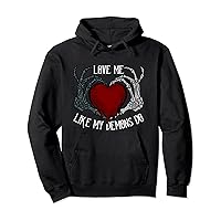 Funny Creepy Valentines Day Pullover Hoodie
