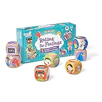 hand2mind Rolling for Feelings Dice Game, Social Emotional Learning Activities, Dice Games for Families, Emotion Games, Play Therapy Games for Kids, Mindfulness for Kids, Kids Educational Games
