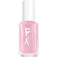 essie expressie FX Quick-Dry Vegan Nail Polish, Faux Real, Pink Chromatic, 0.33 Ounce