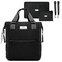 Baby Diaper Bag - Unisex Toddler Travel Bag for Maternity and Essentials - Multifunction and Insulated Pockets - Black