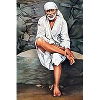 Sai Baba Notebook | 120 Pages: Lined Journal | Gift for Friend / Family Member