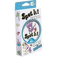 Zygomatic Spot It! Fishing Card Game (Eco-Blister)| Matching Game | Fun Kids Game for Family Game Night | Travel Game for Kids | Ages 6+ | 2-8 Players | Avg. Playtime 15 Mins | Made