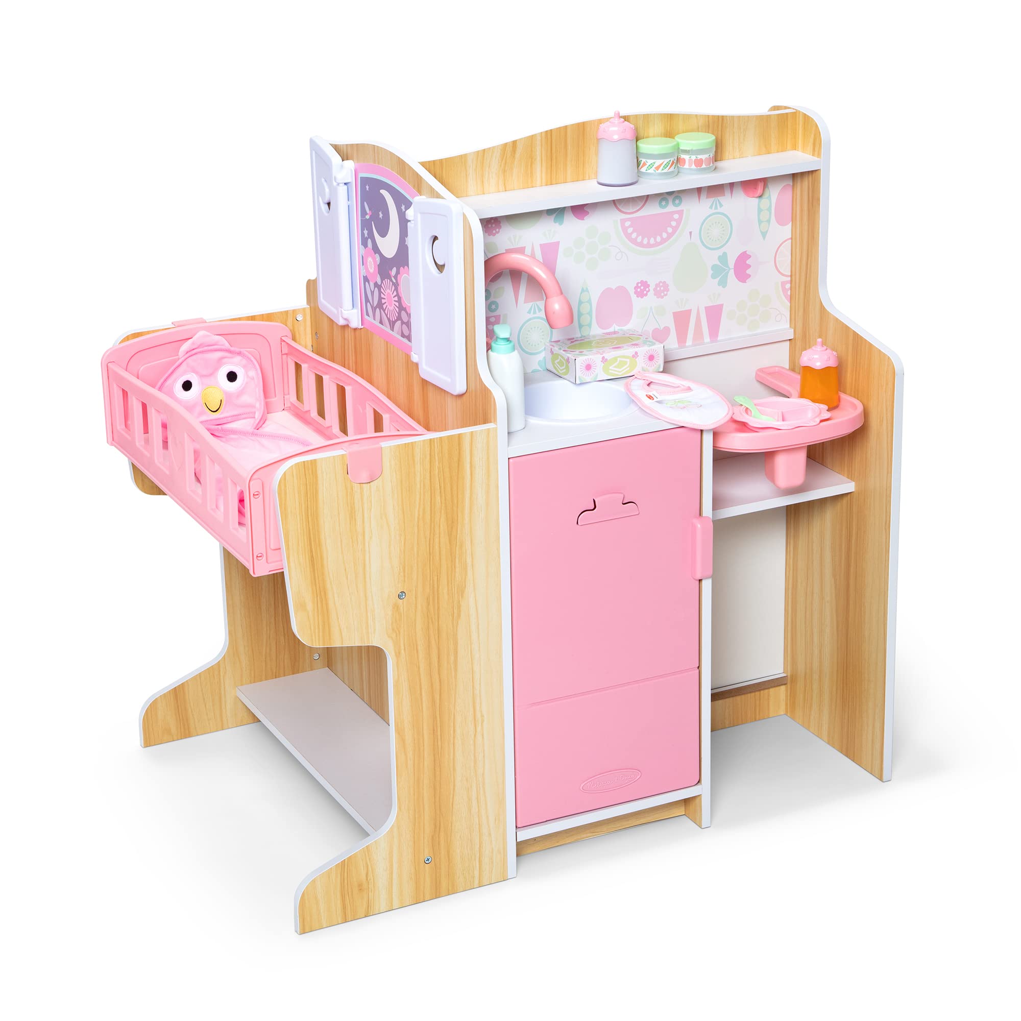 Melissa & Doug Baby Care Center and Accessory Sets