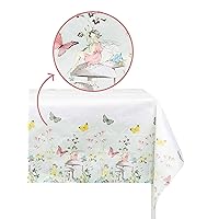 Talking Tables Fairy Table Cover | Kids Buttery Themed Party, Garden for Fairies, Flower Birthday Decorations | Home Recyclable, Disposable Rectangular Tablecloth | Afternoon Tea, Mother's Day, Easter