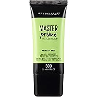 Face Studio Master Prime Face Primer Makeup Base, Blur + Redness Control, 1 Count
