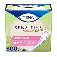 TENA Incontinence Pads, Bladder Control & Postpartum for Women, Very Light Absorbency, Extra Coverage, Intimates - 300 Count