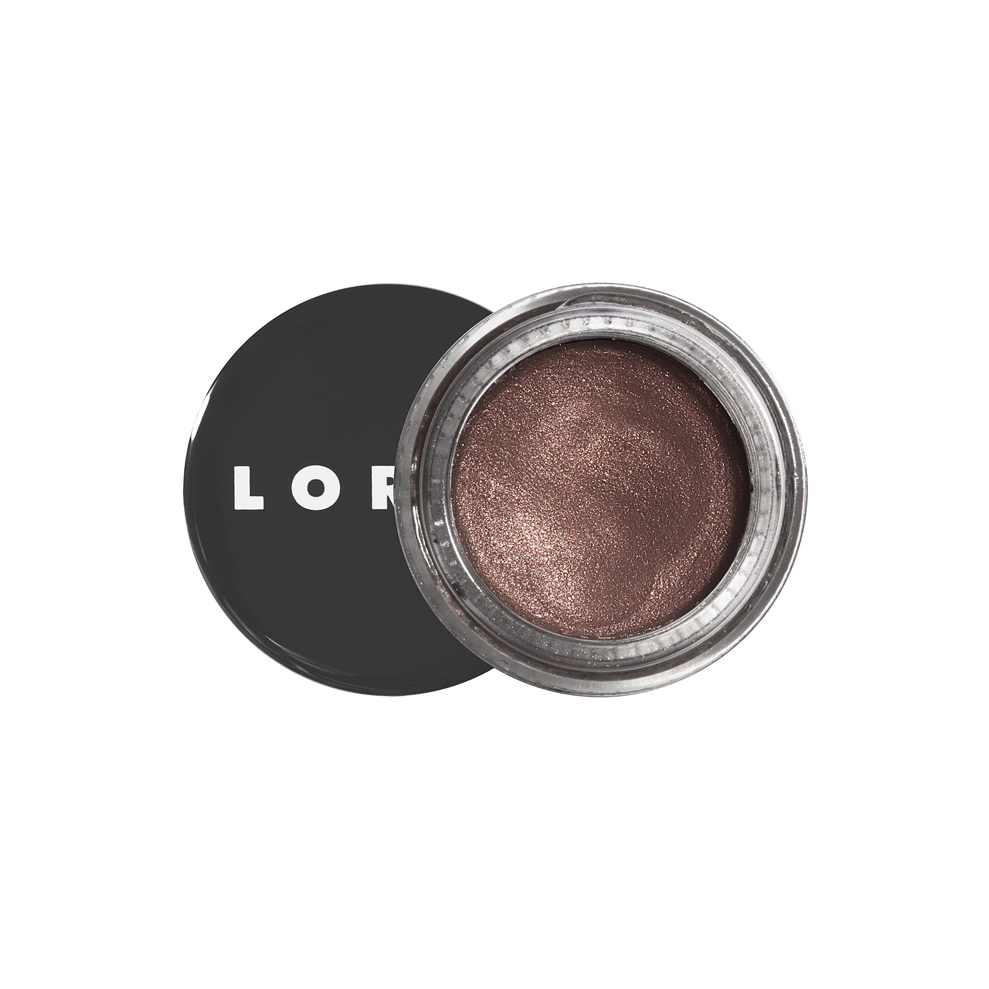 LORAC Lux Diamond Crème Eye Shadow | Metallic Shimmer Eyeshadow Powder | Velvet Brown