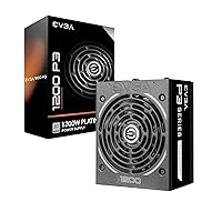 Supernova 1200 P3, 80 Plus Platinum 1200W, Fully Modular, Eco Mode with FDB Fan, Includes Free Power On Self Tester, Compact 180mm Size, Power Supply 220-P3-1200-X1