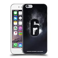 Head Case Designs Officially Licensed Tom Clancy's Rainbow Six Siege Glow Logos Soft Gel Case Compatible with Apple iPhone 6 / iPhone 6s