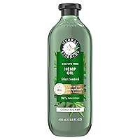 Herbal Essences Hemp Oil Sulfate Free Conditioner, Frizz Control, 13.5 Fl Oz, with Certified Camellia Oil and Aloe Vera, For All Hair Types, Especially Frizzy Hair