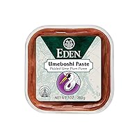 Eden Umeboshi Paste, Pickled Ume Plum Puree, Traditional from Japan, No MSG, No Chemical Additives, 7oz