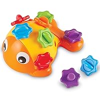 Finn the Fine Motor Fish - 12 Pieces, Ages 18+ months Fine Motor and Sensory Toy, Counting & Color Recognition Toys, Educational Toys for Toddlers, Toddler Montessori Toys