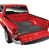 Bedrug Classic Bed Mat | 2005 - 2023 Toyota Tacoma 5' Bed (Tailgate Mat Sold Separately) (Models with Spray-In or No Bed Liner), Charcoal Grey | BMY05DCS