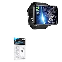 BoxWave Screen Protector Compatible with Sfit Smart Watch Sf100 (2.86 in) - ClearTouch Crystal (2-Pack), HD Film Skin - Shields from Scratches for Sfit Smart Watch Sf100 (2.86 in)
