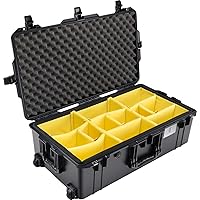 Pelican Air 1615 Case with Padded Dividers - Black