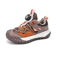 Kid's Knob Outdoor Adventure Hiking Shoes, Fashionable Breathable Team Street Dance Shoes, Lightweight Wide Edition Walking Shoes， Casual Fashionable Basketball Shoes