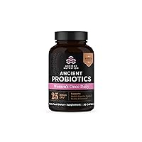 Ancient Nutrition Probiotics for Women, Probiotic Women's Once Daily 30ct, Digestive and Immune Support, Bloating and Constipation Relief for Women, Gluten Free, Superfoods Blend, 25 Billion CFUs*