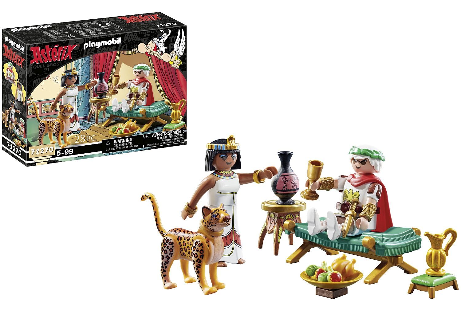 Playmobil 71270 Asterix: Caesar & Cleopatra - New 2023