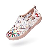 UIN Kid's Casual Slip-on Canvas Loafers Boys Girls Shoes Fashion Sneakers Funny Painted Travel Shoes