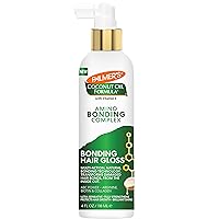 Amino Bonding Complex Hair Gloss, Hair Shine Spray with Coconut Oil & Vitamin E, Hydrating, Heat Protectant, Anti Frizz, Adds Shine & Protects Hair Growth, All Hair Types, 4 fl. oz