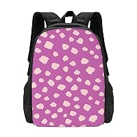 Flowers Printed Patterns Backpack Lightweight Simple Casual Backpack Shoulder Bags Large Capacity Laptop Backpack